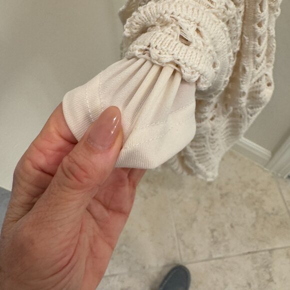 Abercrombie Crochet-Style Maxi Dress - Picture 5 of 9